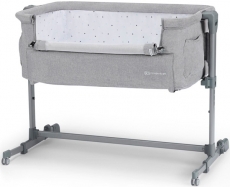 Приставне ліжечко-колиска Kinderkraft Neste Up Grey Light Melange